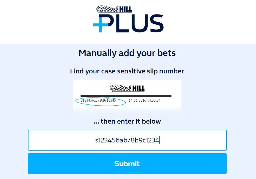 william hill bet slip checker using track my bet