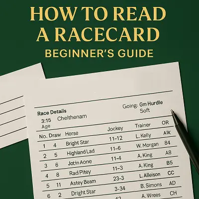 How to Read a Racecard