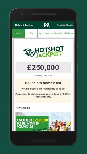 Paddy Power Hotshots App