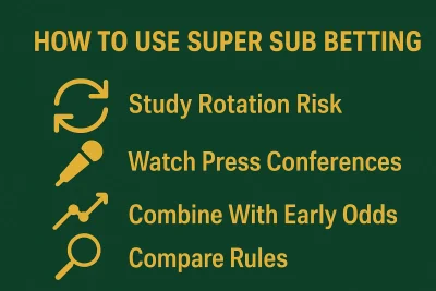 how to use Paddy Power Super Sub